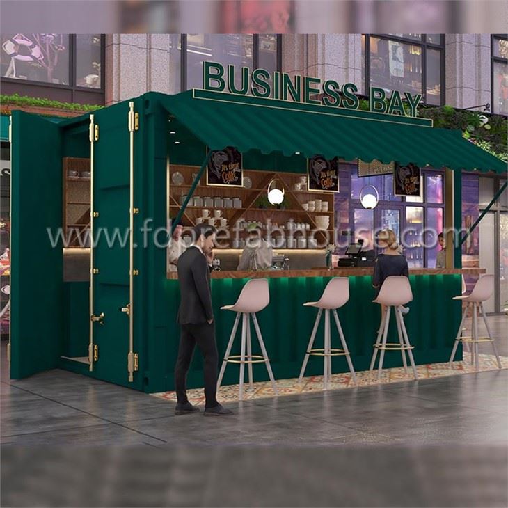 Groen 10ft Container Cafe