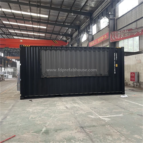 Frans containercafé-ontwerp